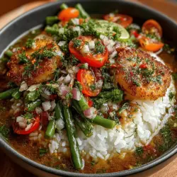 The Dilly Beans Rice Bowl Delight is a vibrant and wholesome dish that brings together the crispness of fresh vegetables and the comforting essence of jasmine rice. This recipe is not only visually appealing but also celebrates the delightful interplay of flavors and textures, making it a perfect addition to your meal rotation. With its unique combination of ingredients, this rice bowl offers a refreshing twist to your typical grain-based dishes, turning simple components into an extraordinary culinary experience.