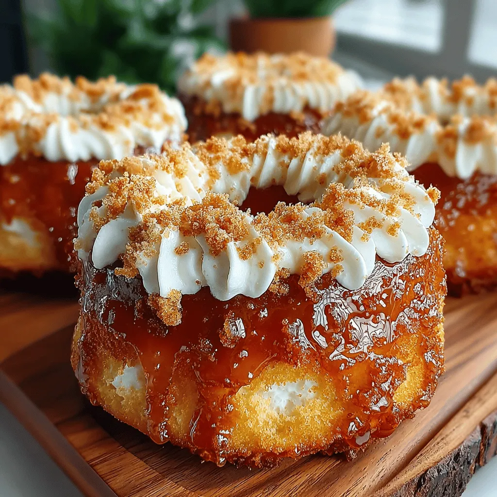 As the leaves begin to turn and the air carries a crispness that signals the arrival of fall, the culinary world shifts into high gear, celebrating one of the season's most beloved ingredients: pumpkin. This Frozen Yogurt Pumpkin Pie Donuts recipe encapsulates the essence of autumn, combining the warm, comforting flavors of pumpkin pie with the creamy, refreshing taste of yogurt. These donuts not only serve as a scrumptious dessert but also as a guilt-free snack that's perfect for any time of day.