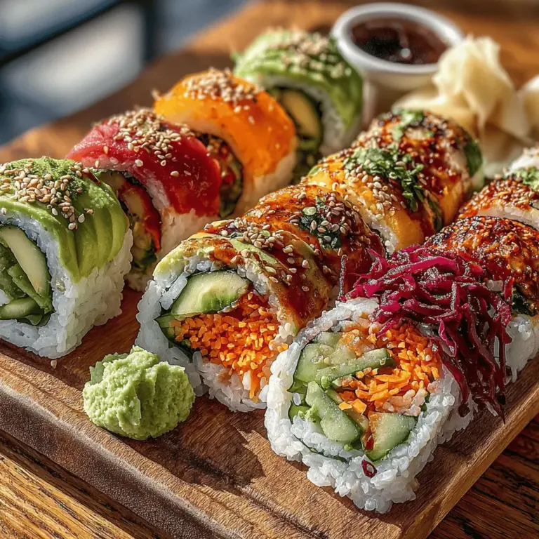 Incorporating radish sprouts or microgreens into your Mini Veggie Sushi Burrito Rolls not only enhances the visual appeal of the dish but also boosts its nutritional value. These tiny greens are packed with vitamins A, C, E, and K, as well as essential minerals like calcium, magnesium, and iron. They are also rich in antioxidants, which help combat oxidative stress in the body. Their peppery flavor adds a delightful crunch and complexity to the sushi rolls, making them a fantastic addition.