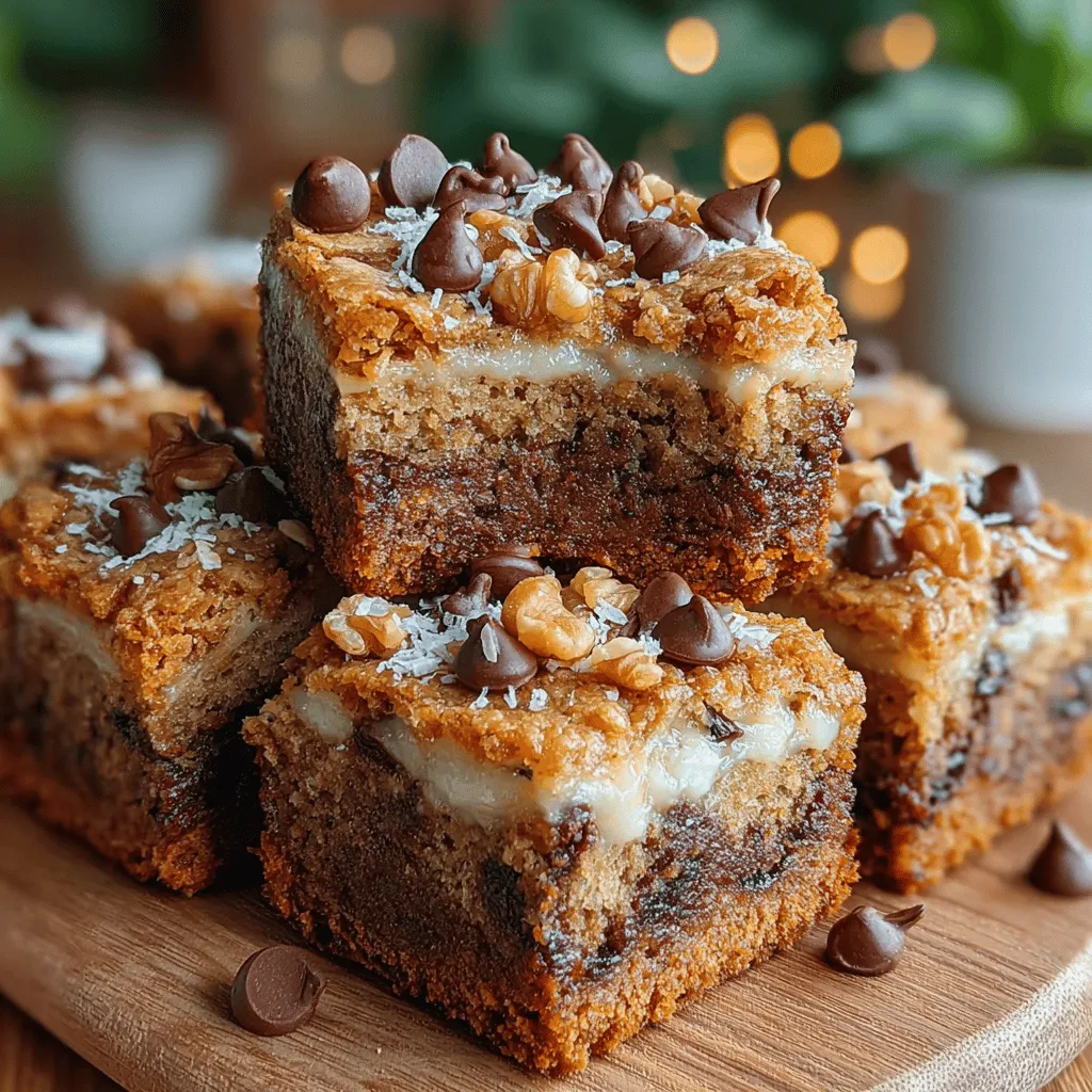If you're on the hunt for a delicious and nutritious snack that caters to both your sweet tooth and your health goals, look no further than Banana Bliss Chocolate Chip Oat Bars. This delightful recipe combines the natural sweetness of ripe bananas with the wholesome goodness of oats and a touch of chocolate, making it a perfect choice for breakfast, a midday snack, or even a satisfying dessert. The appeal of these bars lies not only in their incredible taste but also in their versatility; they can easily fit into various dietary plans and occasions.