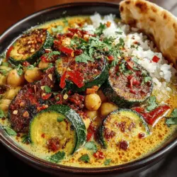 In recent years, plant-based cooking has surged in popularity, with more people recognizing the benefits of incorporating more vegetables and legumes into their diets. This culinary shift is not merely a trend; it reflects a growing awareness of health, sustainability, and ethical eating. Among the myriad of options available in plant-based cuisine, zucchini and chickpeas stand out as two of the most nutritious and versatile ingredients. With their unique textures and flavors, they serve as the perfect foundation for a variety of dishes. One such delightful recipe is the Zesty Zucchini Chickpea Curry, which not only tantalizes the taste buds but also supports a healthy lifestyle.