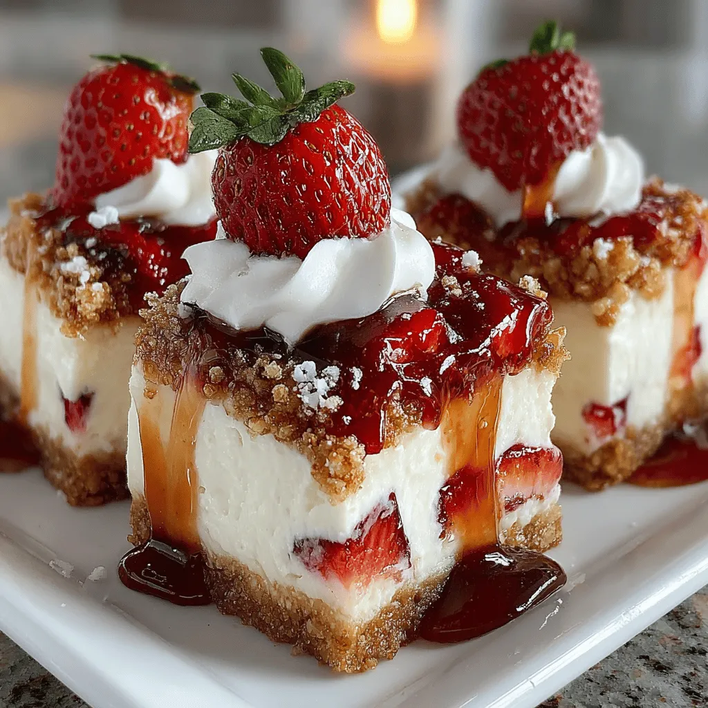 One of the most enticing aspects of Strawberry Pretzel Dream Squares is their unique flavor profile. The crunchy pretzel crust provides a salty contrast to the sweet and creamy filling, while the fresh strawberries add a burst of fruitiness that brightens the dish. This trifecta of flavors creates a harmonious balance that keeps you coming back for more. The texture is equally appealing, with the crispness of the crust complementing the velvety smoothness of the filling. Each bite offers a delightful crunch followed by a creamy finish, making this dessert an irresistible treat.