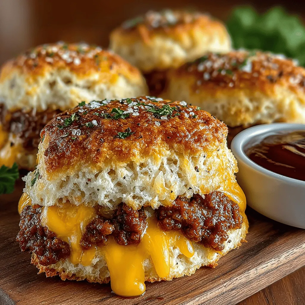 When it comes to comfort food, few dishes evoke the same warmth and satisfaction as freshly baked biscuits. The flaky, buttery layers combined with savory flavors create a delightful experience that can transport you back to simpler times. In the culinary world, biscuits have long been celebrated for their versatility, serving as a perfect accompaniment to meals at any time of the day. Among the myriad of ways to enjoy biscuits, the Mini Sausage Cheddar Biscuit Melts stand out as a deliciously indulgent option, ideal for breakfast, brunch, or as a satisfying snack.