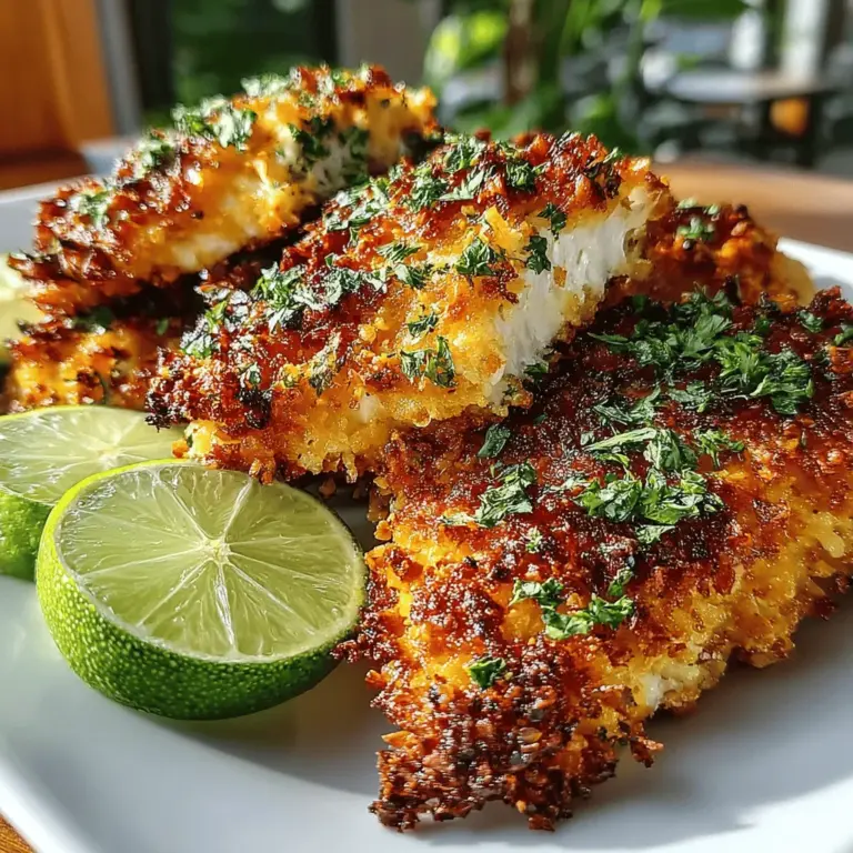 If you're on the hunt for a flavorful and satisfying meal that caters to both health-conscious eaters and lovers of bold flavors, look no further than Zesty Baked Chili Lime Chicken Tenders. This dish embodies a perfect balance of zesty lime and spicy chili, making it a delightful option for lunch, dinner, or even as a game-day snack. Baked instead of fried, these chicken tenders offer a guilt-free indulgence that doesn’t skimp on taste or texture.
