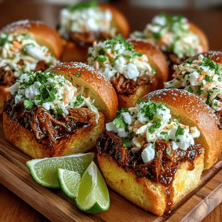 In the world of plant-based cuisine, BBQ jackfruit sliders have emerged as a standout dish that beautifully marries comfort food with healthy eating. These mini sliders are a delightful alternative to traditional meat sliders, offering a unique blend of flavor and texture that even meat lovers can appreciate. As more people turn to vegan and vegetarian diets, the popularity of jackfruit has soared, showcasing its versatility in modern cooking.