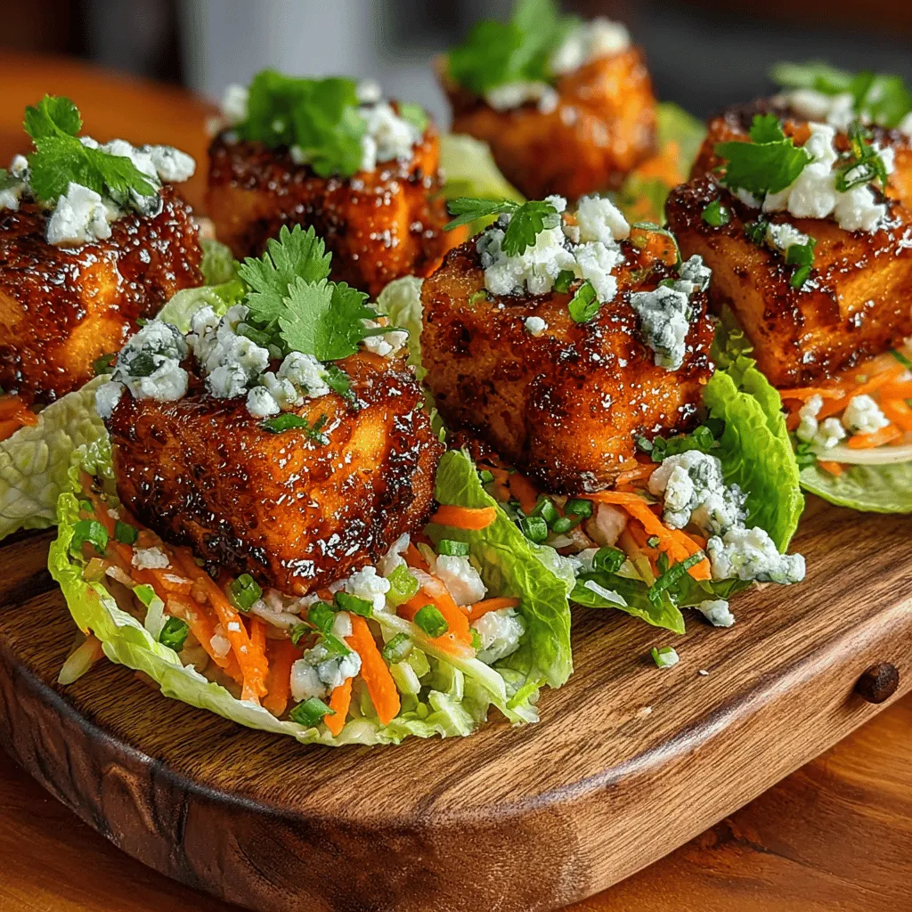 If you're on the lookout for a healthy yet tantalizing finger food, look no further than Spicy Mini Buffalo Tofu Lettuce Wrap Bites. This recipe is not only vibrant and delicious but also packs a punch with its spicy buffalo sauce, making it a crowd-pleaser for gatherings, game days, or casual weeknight dinners. With the growing popularity of plant-based diets, tofu has emerged as a versatile and nutritious protein source, perfectly suited for this exciting dish.