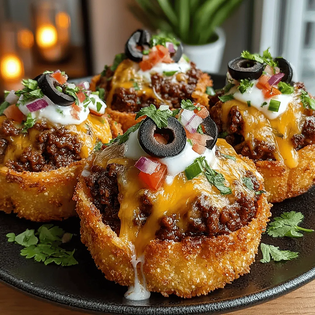 In recent years, fusion cuisine has taken the culinary world by storm, captivating food lovers with its creative combinations of flavors and techniques from different cultures. This innovative approach brings together traditional dishes in unexpected ways, resulting in meals that are both familiar and exciting. One such delightful creation that embodies this trend is the Mini Spaghetti Taco Bites. This unique recipe combines the comforting textures of Italian spaghetti with the bold flavors of Mexican tacos, creating a dish that is as fun to eat as it is to make.