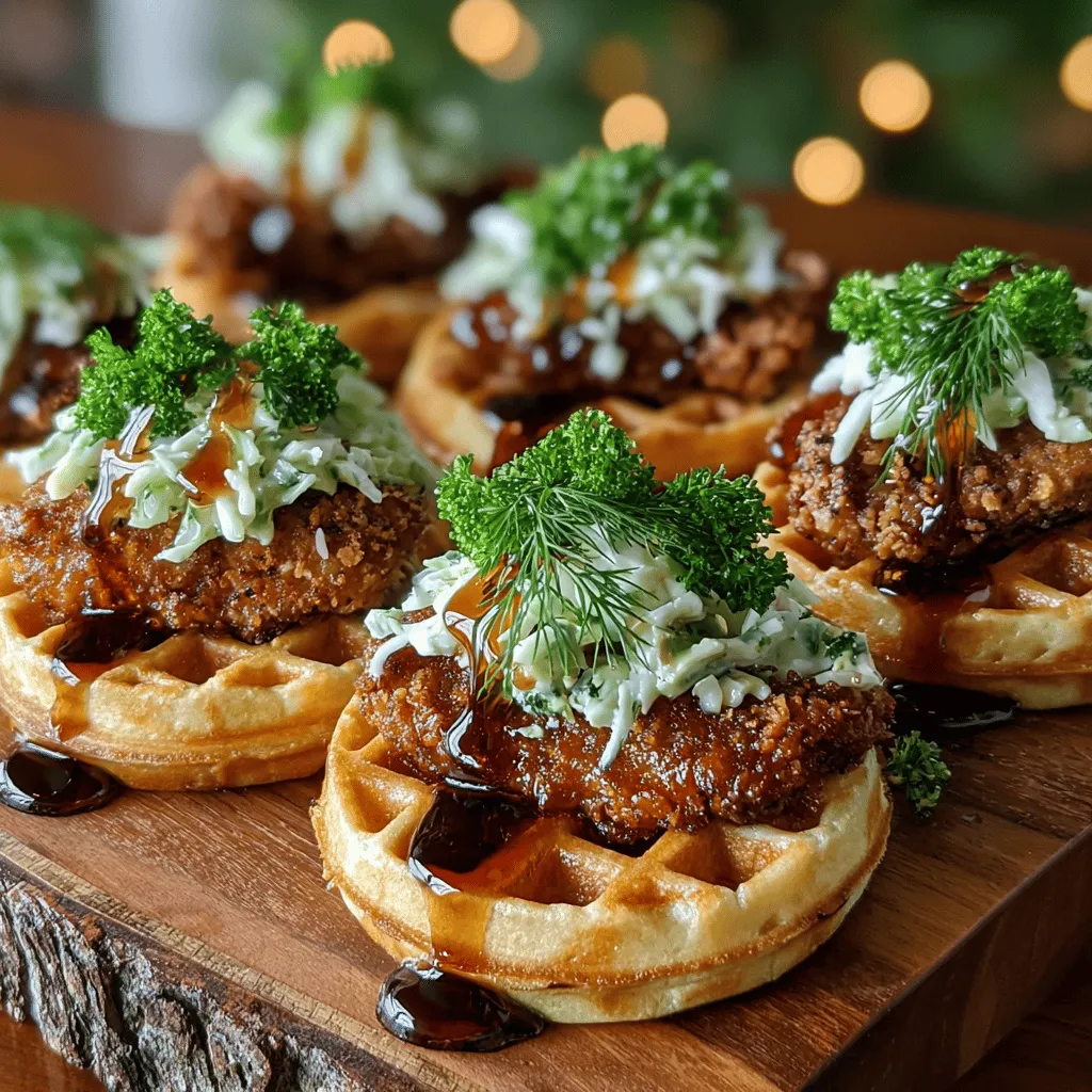 In recent years, sliders have surged in popularity, transforming from simple bar snacks into gourmet delights featured on menus across the nation. These mini sandwiches offer a perfect blend of convenience and flavor, making them an excellent choice for a wide variety of occasions, from casual family dinners to lively game-day gatherings. Among the myriad of slider variations, one stands out for its sweet and savory charm: the Mini Waffle Chicken Slider.