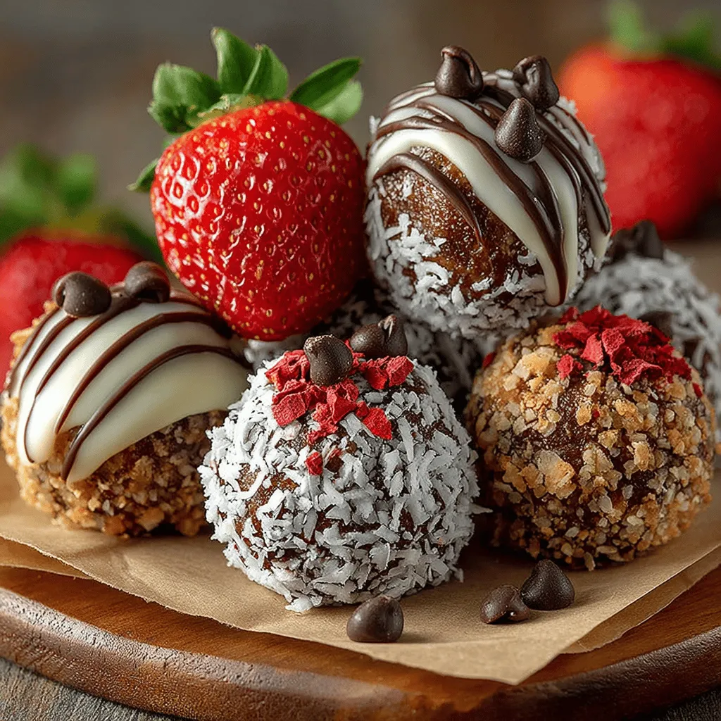 Crafting No-Bake Neapolitan Energy Bites is not just about combining ingredients; it's an art of layering flavors while keeping a consistent base. The beauty of these energy bites lies in their tri-flavor profile: chocolate, strawberry, and vanilla. Each flavor complements the others, providing a delightful taste experience that can satisfy any craving.