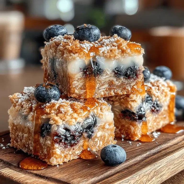 In today's fast-paced world, the importance of a nutritious breakfast cannot be overstated. It sets the tone for the day, fueling us with energy and enhancing focus. However, finding a balance between health and convenience can be challenging. Enter the Berrylicious Blueberry Oat Breakfast Squares—an ideal solution for busy mornings that doesn't compromise on flavor or nutrition. These delightful breakfast squares are not only easy to prepare but also packed with wholesome ingredients that will leave you feeling satisfied and ready to take on the day.