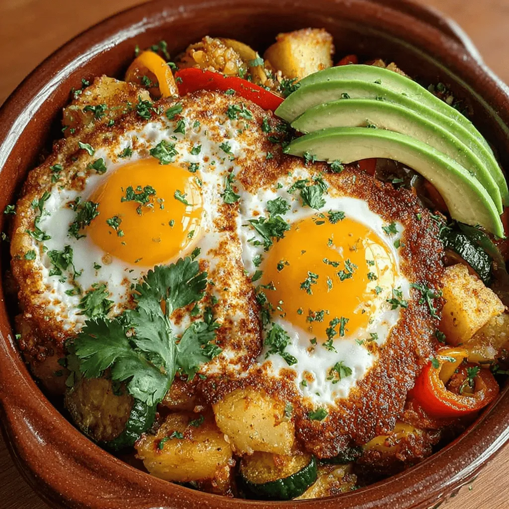 Achieving the perfect flavor balance in your Green Chili Breakfast Hash is all about the right seasonings. Start with a base of salt and pepper to enhance the natural flavors of your ingredients. Then, consider adding spices like cumin and paprika for a warm, earthy undertone. These spices not only complement the green chilies but also elevate the overall taste profile of the dish.