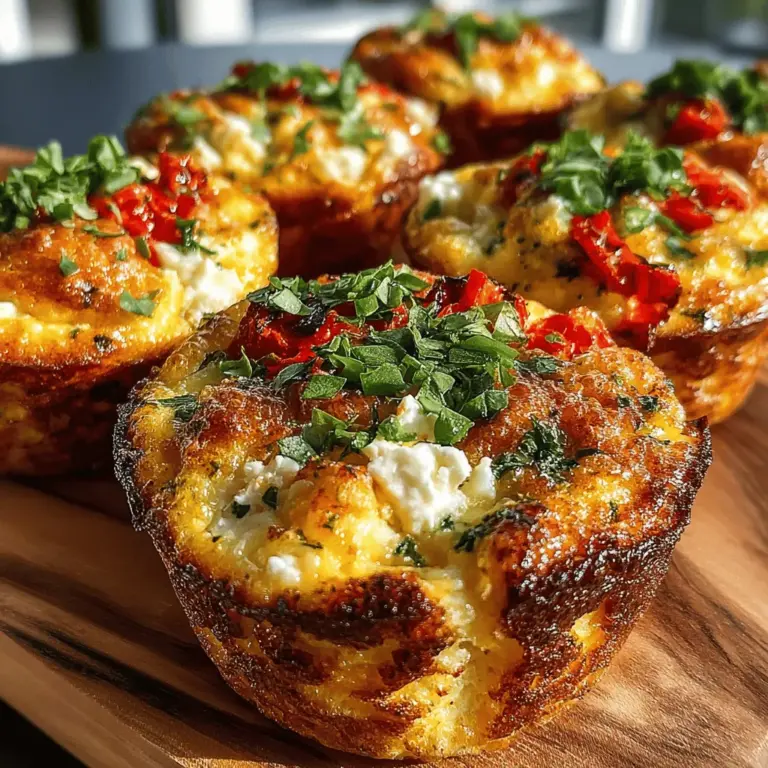 Egg bites have surged in popularity, becoming a go-to option for busy individuals seeking a convenient and nutritious meal. These protein-packed delights are not only simple to prepare but also offer endless possibilities for customization. Among the various recipes available, Mini Roasted Red Pepper Egg Bites stand out for their vibrant flavors and appealing textures. This dish combines the richness of eggs with the sweet, smoky notes of roasted red peppers, making it a delectable choice for breakfast, snack time, or any meal of the day.