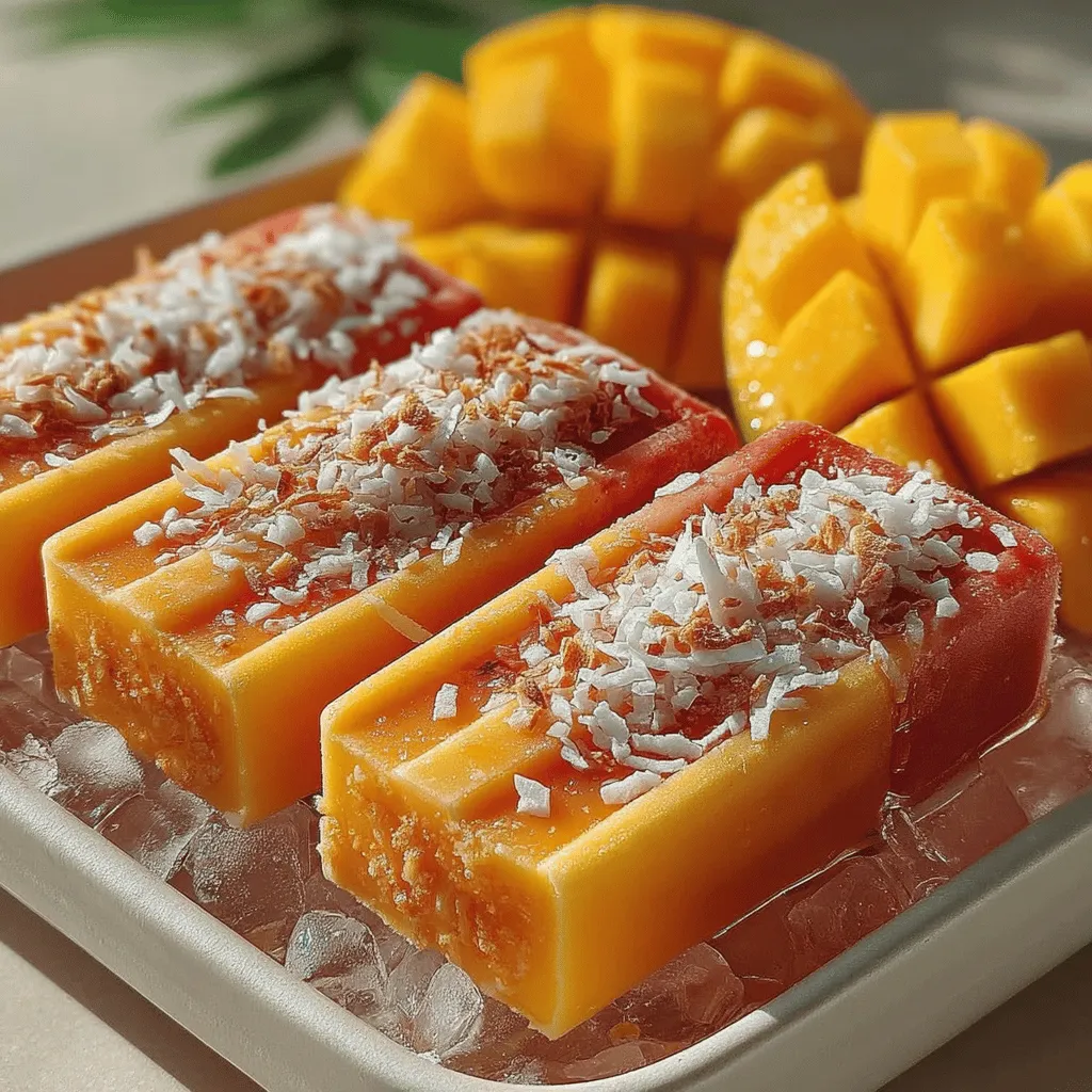 Tropical Bliss Frozen Yogurt Mango Lassi Bites are a refreshing and nutritious treat that perfectly encapsulates the flavors of summer while providing a guilt-free indulgence. These delightful bites combine the creaminess of yogurt with the tropical sweetness of ripe mangoes, creating a snack that not only satisfies your sweet tooth but also packs numerous health benefits. Whether you're lounging by the pool, hosting a summer barbecue, or looking for a quick, nutritious breakfast option, these mango lassi bites are versatile enough to fit any occasion.