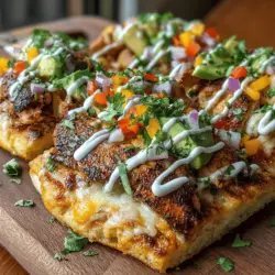 Grilled chicken dishes have established themselves as a staple in kitchens around the world, celebrated for their versatility and the myriad of flavors they can embody. Whether served in salads, tacos, or sandwiches, grilled chicken can effortlessly adapt to different culinary styles and preferences. Among the many creative ways to enjoy this lean protein, the Spicy Grilled Chicken Flatbread stands out as a delightful fusion of flavors and textures that tantalizes the taste buds.