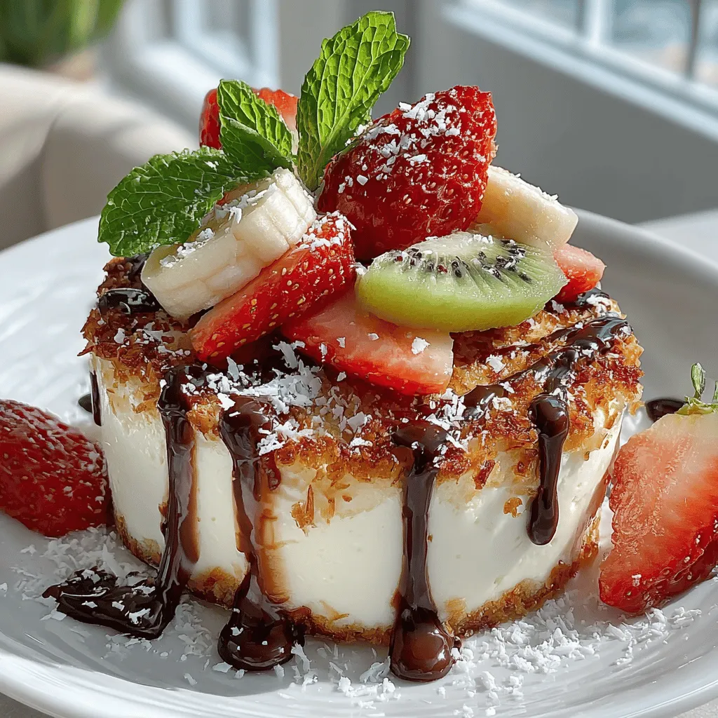 Frozen yogurt has become a beloved dessert choice for many, thanks to its creamy texture and the plethora of flavor options available. It's a lighter alternative to traditional ice cream, often perceived as a healthier option that still satisfies a sweet tooth. With its tangy taste and smooth consistency, frozen yogurt can be enjoyed in a myriad of ways—be it in a bowl, cone, or even as a topping for various dishes. Today, we will explore a delightful and refreshing recipe: Frozen Yogurt Toasted Coconut Coins.