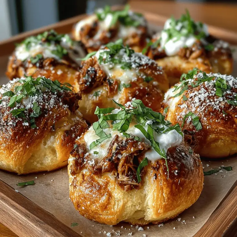 Finger foods and appetizers have taken the culinary world by storm, becoming staples at gatherings, parties, and casual family meals alike. Their bite-sized nature makes them not only fun to eat but also incredibly easy to share, allowing for a variety of flavors and textures in one sitting. Among the myriad of options, Mini Chicken Parm Crescent Bites stand out as a delightful combination of classic Italian flavors wrapped in a convenient, flaky dough. This recipe is not only a crowd-pleaser but also a breeze to prepare, making it an ideal choice whether you're hosting a game day get-together, a holiday celebration, or simply looking to whip up a quick meal for your family.