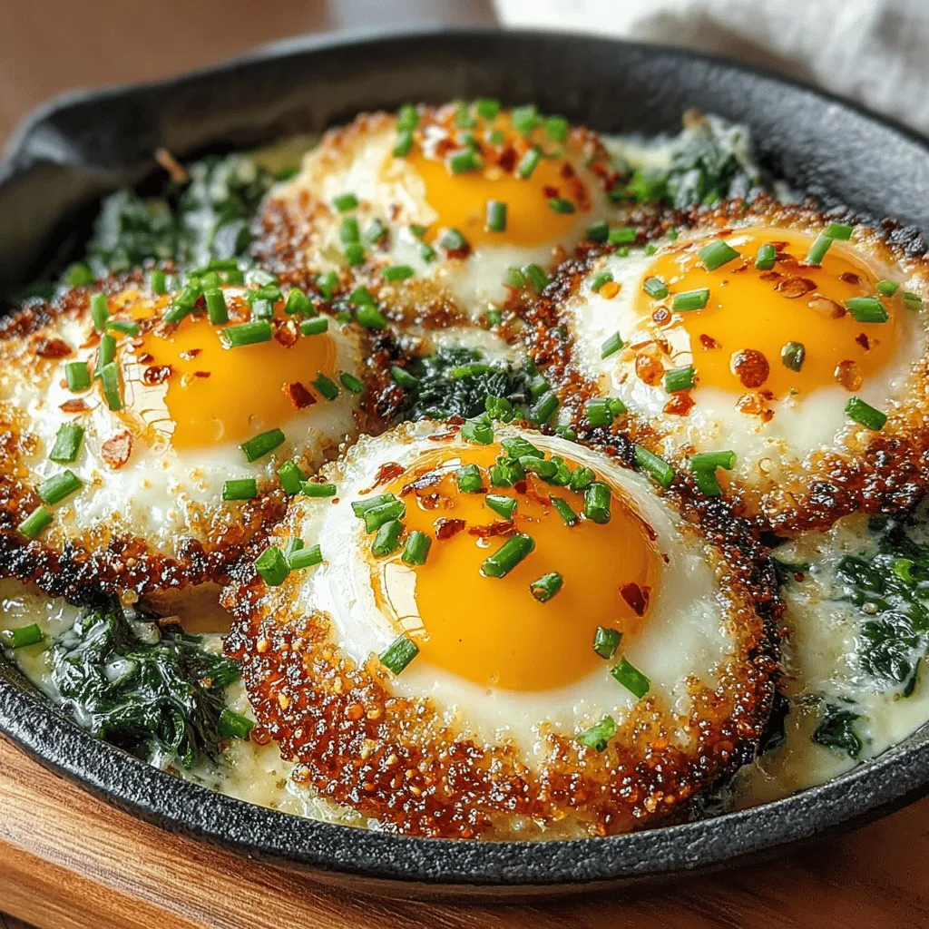 When it comes to breakfast or brunch, few dishes can rival the delightful combination of Cheesy Baked Egg and Spinach Nests. This recipe brings together the comforting flavors of cheesy goodness and the nutritious benefits of leafy greens, making it a standout option for any meal. Whether you’re hosting a weekend brunch or looking for a quick yet satisfying weekday breakfast, these nests offer a delightful culinary experience that is as pleasing to the palate as it is to the eye.