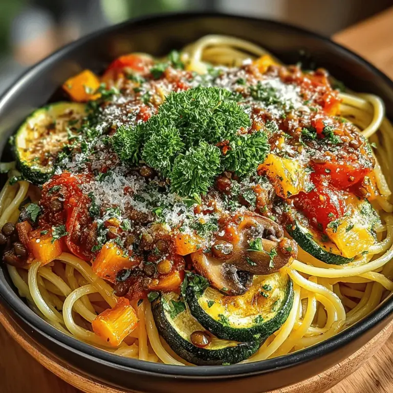 In the world of comfort food, few dishes can rival the rich, hearty flavors of a classic Bolognese sauce. Traditionally made with ground meat, this Italian staple offers a gratifying blend of savory and slightly sweet notes, often served over a bed of pasta. However, as culinary preferences shift towards healthier and more plant-based options, the need for alternatives has never been greater. Enter the savory slow cooker veggie Bolognese—a dish that captures the essence of its meaty counterpart while celebrating an array of vibrant vegetables.