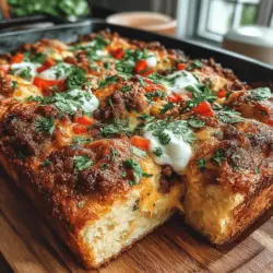 Breakfast bakes have surged in popularity over recent years, and it’s easy to see why. These versatile dishes combine the best elements of breakfast—eggs, cheese, and various flavorful ingredients—into a single, satisfying meal. They can be prepared ahead of time, making them perfect for busy mornings or leisurely brunches with family and friends. Among the myriad of breakfast bake recipes, the Hatch Chili and Cheddar Breakfast Bake stands out as a compelling choice that marries the rich, creamy texture of cheddar cheese with the unique, smoky flavor of Hatch green chilies. This dish not only tantalizes the taste buds but also provides a hearty start to the day.