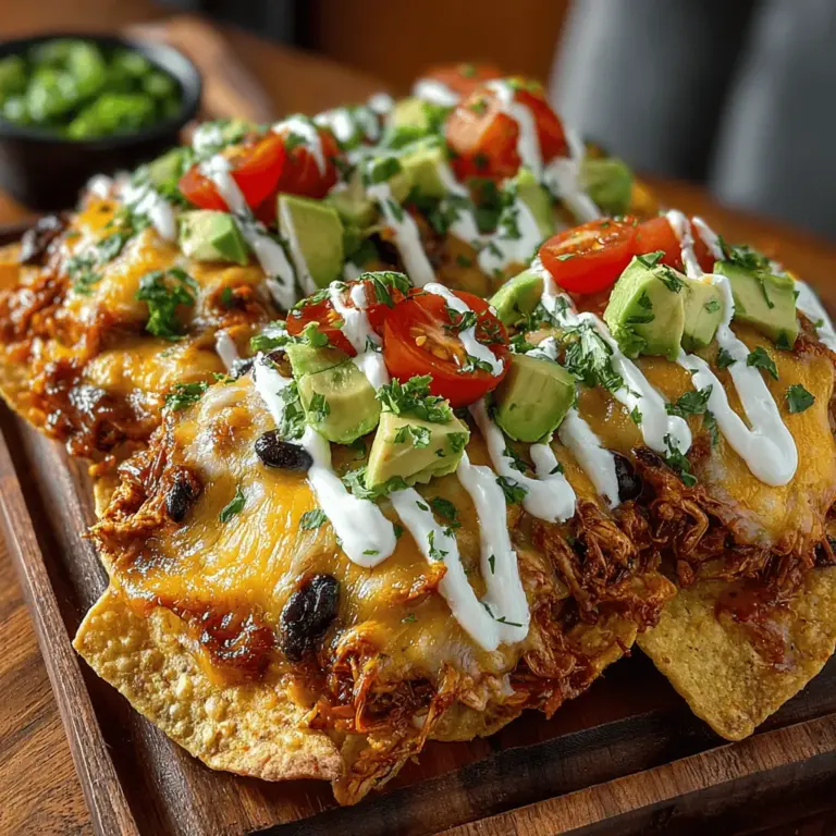 Nachos are a beloved culinary creation that can easily adapt to any occasion, whether you're hosting a lively gathering, enjoying a cozy night in, or cheering on your favorite team during game day. The beauty of nachos lies in their versatility; they can be customized in endless ways to cater to various tastes and preferences. In this recipe, we’re taking nachos to the next level with a delightful twist featuring Hatch green chiles and tender shredded chicken. This combination not only offers a burst of flavor but also adds a unique regional touch that will impress your guests and elevate your snacking experience.
