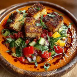 In the world of culinary creations, few dishes capture the essence of fresh ingredients and vibrant flavors quite like a soup. Our Balsamic Vinaigrette Soup is a delightful fusion of wholesome vegetables and the tangy sweetness of balsamic vinegar, making it an ideal choice for light lunches or as a refreshing appetizer. This unique soup not only highlights the natural flavors of the vegetables but also showcases the versatility of balsamic vinaigrette, transforming it from a mere dressing into a flavorful broth.