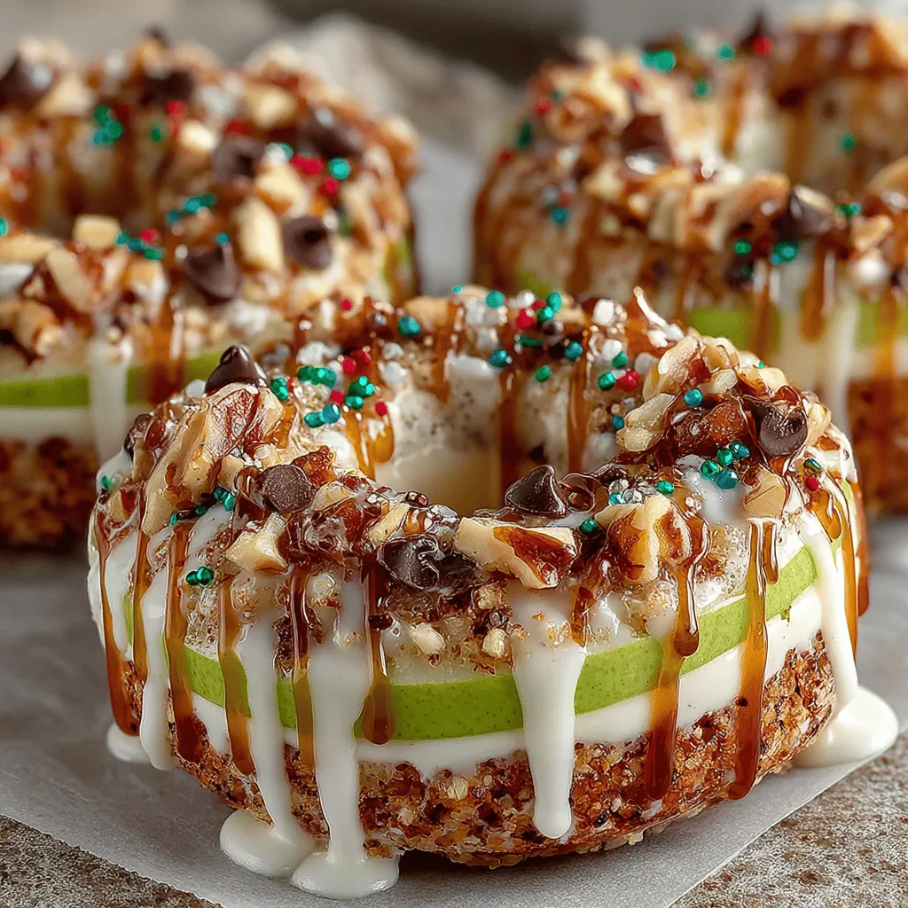 To begin creating your Frozen Apple Cinnamon Yogurt Rings, the first step is to prepare the apples. Selecting fresh, crisp apples is crucial for achieving the best flavor and texture. While any variety will work, Granny Smith apples bring a delightful tartness that pairs wonderfully with the sweetness of the yogurt and cinnamon.