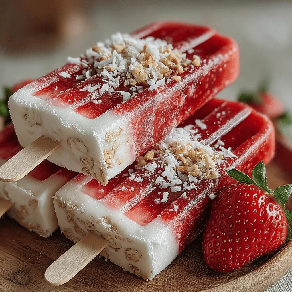 As the temperatures rise and the sun shines brighter, the craving for refreshing frozen treats becomes almost irresistible. Whether you're lounging by the pool, enjoying a picnic in the park, or simply unwinding at home, nothing beats the satisfaction of a cool, sweet, and creamy dessert. However, many store-bought frozen desserts are loaded with sugar and artificial ingredients, making them less than ideal for health-conscious individuals or families. Enter the Frozen Yogurt Strawberry Oat Pops—a delightful and nutritious alternative that you can easily whip up at home.