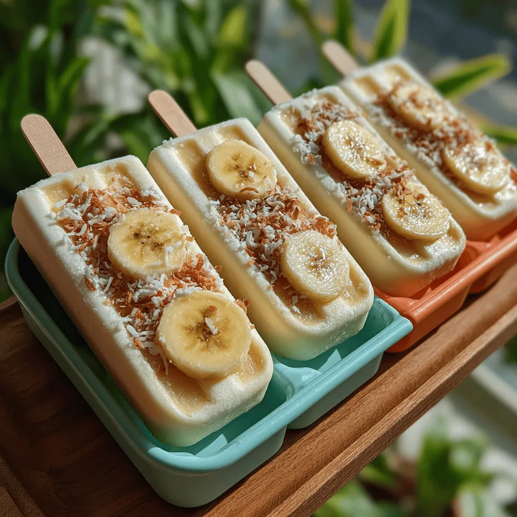 As the temperatures rise and the sun shines brighter, the craving for frozen treats becomes almost irresistible. Whether it's a hot summer day or simply a desire to indulge in something cool and refreshing, frozen desserts hold a special place in our hearts. From classic ice creams to innovative sorbets, the options are endless. However, with increased awareness regarding healthy eating, many are seeking out alternatives that not only satisfy their sweet tooth but also align with their dietary preferences. Enter the Tropical Bliss Frozen Coconut Banana Yogurt Pops—a delightful and wholesome dessert that perfectly combines flavor and nutrition.