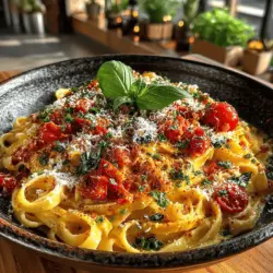 Creamy Tomato Basil Pasta Recipe