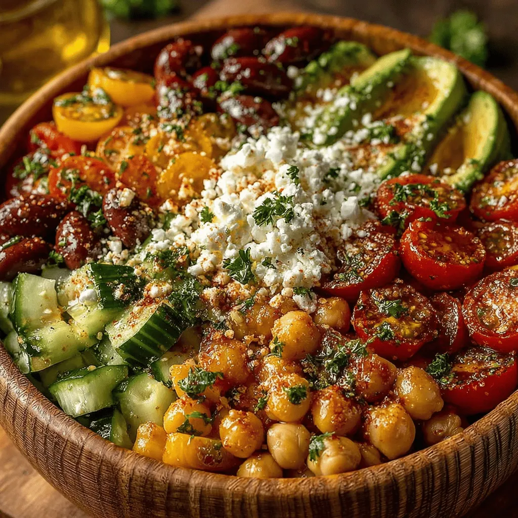 The Mediterranean Chickpea Salad Bowl is not just a meal; it’s a vibrant experience bursting with flavors and textures that celebrate the essence of the Mediterranean diet. This wholesome dish combines the earthy richness of chickpeas with a medley of fresh vegetables and a zesty dressing, making it a nutritional powerhouse. With its colorful presentation and aromatic ingredients, this salad bowl invites you to enjoy a culinary journey through the sun-kissed landscapes of the Mediterranean region.