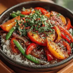When it comes to creating a dish that tantalizes the taste buds, few recipes can compete with the vibrant and refreshing Sweet & Spicy Peach Stir Fry. This dish masterfully balances the natural sweetness of fresh peaches with a kick of spice, making it a delightful addition to any dining table. Perfectly suited for the warmer months, this stir fry showcases the juiciness of seasonal peaches, allowing their flavors to shine in a colorful medley of vegetables.
