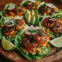 In recent years, there has been a significant shift towards healthier eating habits, with many people opting for lighter, fresher meals that are both nutritious and satisfying. This trend is largely driven by a growing awareness of the benefits of incorporating more whole foods into our diets, as well as a desire for dishes that are not only delicious but also visually appealing. One recipe that embodies these ideals is Zesty Garlic Lime Shrimp Lettuce Wraps, a delightful choice for light lunches or appetizers that will impress your guests and tantalize your taste buds.