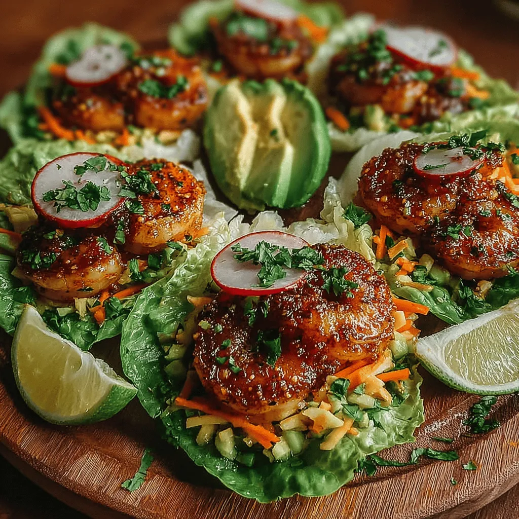 In recent years, there has been a significant shift towards healthier eating habits, with many people opting for lighter, fresher meals that are both nutritious and satisfying. This trend is largely driven by a growing awareness of the benefits of incorporating more whole foods into our diets, as well as a desire for dishes that are not only delicious but also visually appealing. One recipe that embodies these ideals is Zesty Garlic Lime Shrimp Lettuce Wraps, a delightful choice for light lunches or appetizers that will impress your guests and tantalize your taste buds.