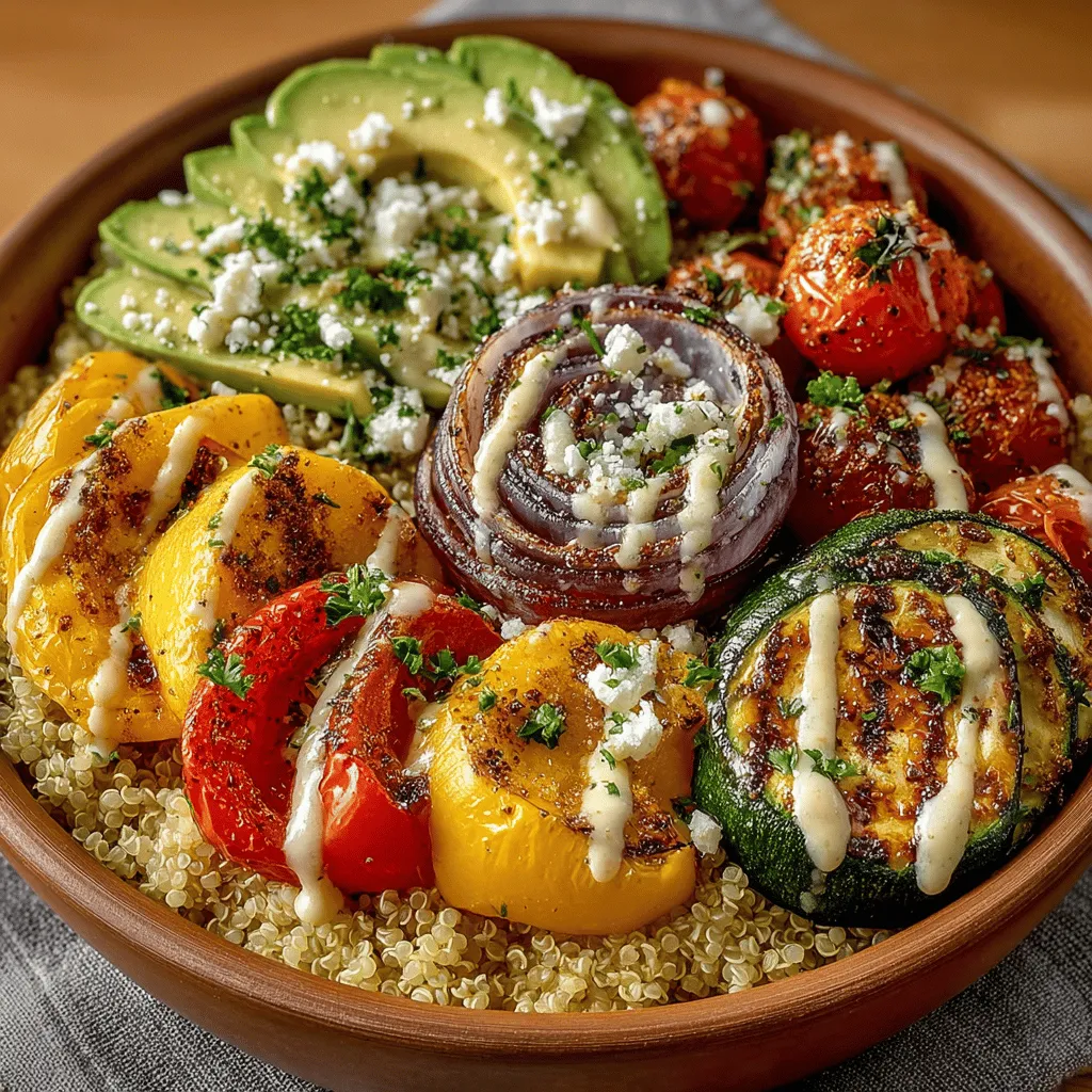 In today's health-conscious world, the demand for nutritious, satisfying meals has never been higher. Enter the Colorful Quinoa and Roasted Veggie Power Bowls—a dish that perfectly balances flavor, nutrition, and visual appeal. This recipe combines the wholesome goodness of quinoa with a medley of vibrant, roasted vegetables, creating a power-packed meal that caters to a variety of dietary preferences, including vegan and gluten-free options.