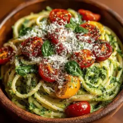 Creamy Avocado Basil Pasta Recipe