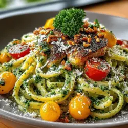 In the world of culinary creativity, few dishes encapsulate the blend of health and indulgence quite like Avocado Basil Bliss Pasta. This vibrant recipe emerges as a flavorful, healthy alternative to traditional pasta dishes, appealing to those who crave a satisfying meal without compromising on nutrition. The trend of incorporating avocados into meals has gained remarkable traction in recent years, thanks to their creamy texture and impressive health benefits. For busy individuals and families navigating hectic schedules, this dish offers a quick, plant-based solution that is both delicious and nourishing.
