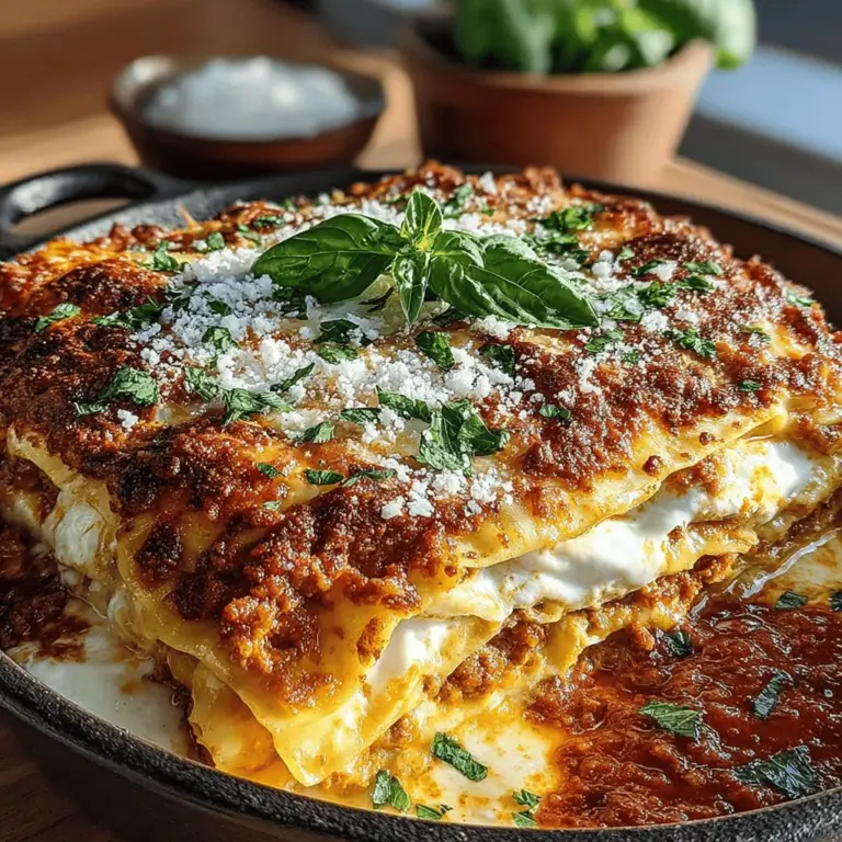 Lasagna is a beloved Italian staple that has captivated taste buds for generations. However, with the rise of health-conscious dining and the growing awareness of dietary needs, traditional lasagna can feel like an indulgence that doesn’t fit into a balanced lifestyle. Enter the Zucchini Lasagna Delight—a vibrant and nourishing alternative that retains the heartiness and satisfaction of its pasta-laden counterpart, but with a significant reduction in carbohydrates and calories. This innovative recipe is perfect for families, busy individuals, and anyone looking to enjoy a flavorful dish without the guilt.