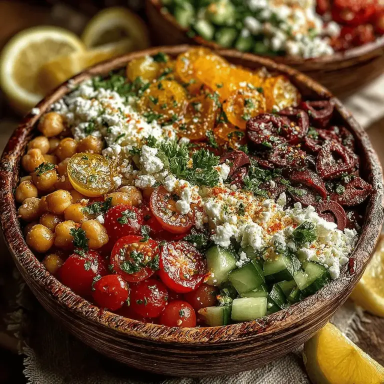 To prepare a vibrant Mediterranean Chickpea Salad, the first step is to rinse and chop the vegetables. Start by rinsing your canned chickpeas under cold water in a fine-mesh sieve. This step is crucial as it removes excess sodium and helps improve the overall flavor of the salad. Once rinsed, allow the chickpeas to drain completely.