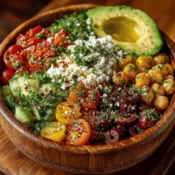 Mediterranean cuisine is renowned not only for its delicious flavors but also for its numerous health benefits. Rich in fresh vegetables, whole grains, healthy fats, and lean proteins, this culinary tradition promotes a balanced diet that can contribute to overall well-being. One standout dish that embodies the essence of Mediterranean cooking is the Vibrant Mediterranean Chickpea Salad Bowl. This nutritious and colorful salad is more than just a meal; it's a celebration of fresh ingredients and bold flavors that nourish the body and delight the palate.