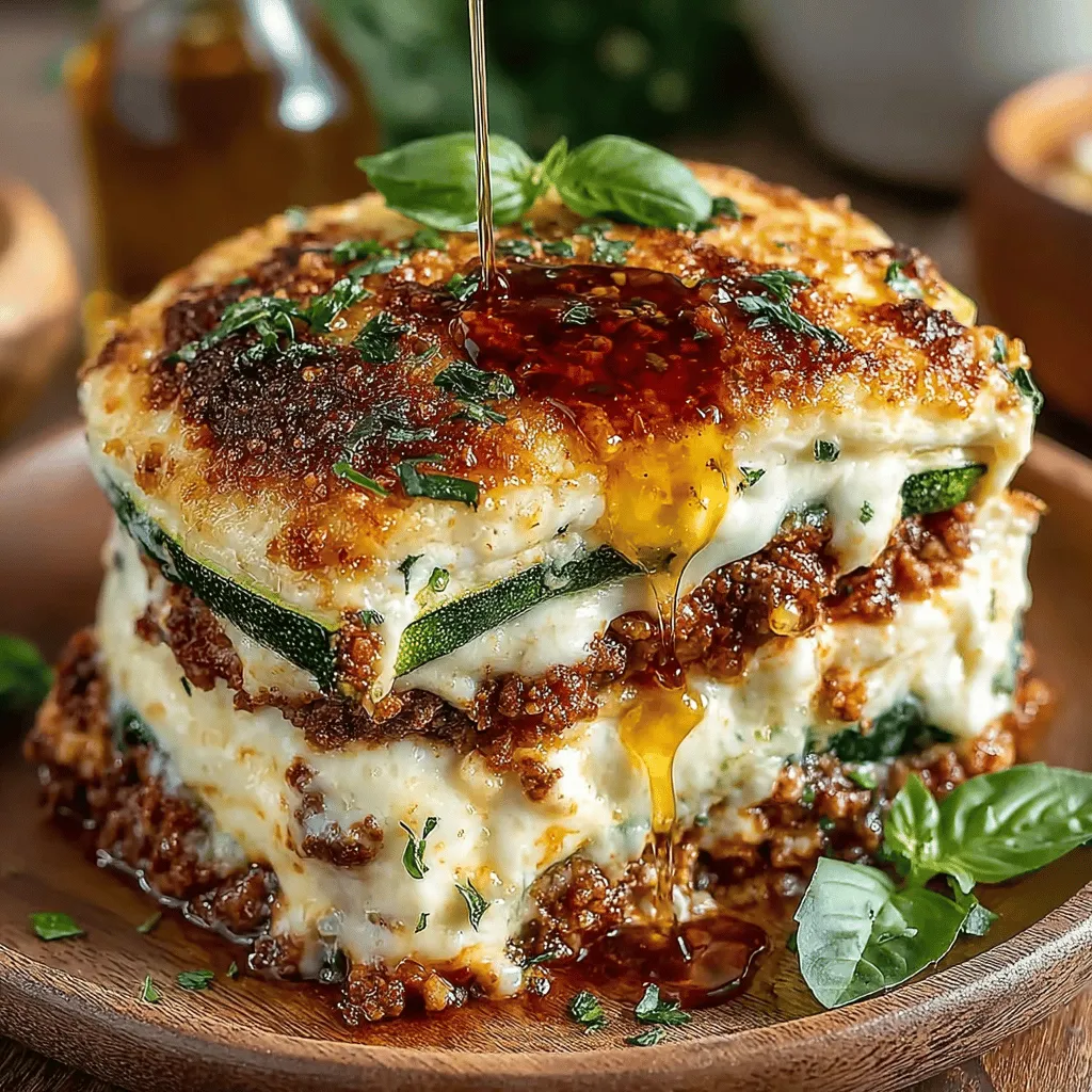 At the heart of the Zucchini Wonderland Lasagna Bake is, of course, zucchini. This versatile vegetable is celebrated for its mild flavor and adaptability. When used as a pasta substitute, zucchini not only reduces the carbohydrate content of the dish but also adds a wealth of nutrients. The high water content in zucchini means it can become watery if not prepared correctly, so understanding how to handle this ingredient is crucial for achieving the perfect lasagna texture.