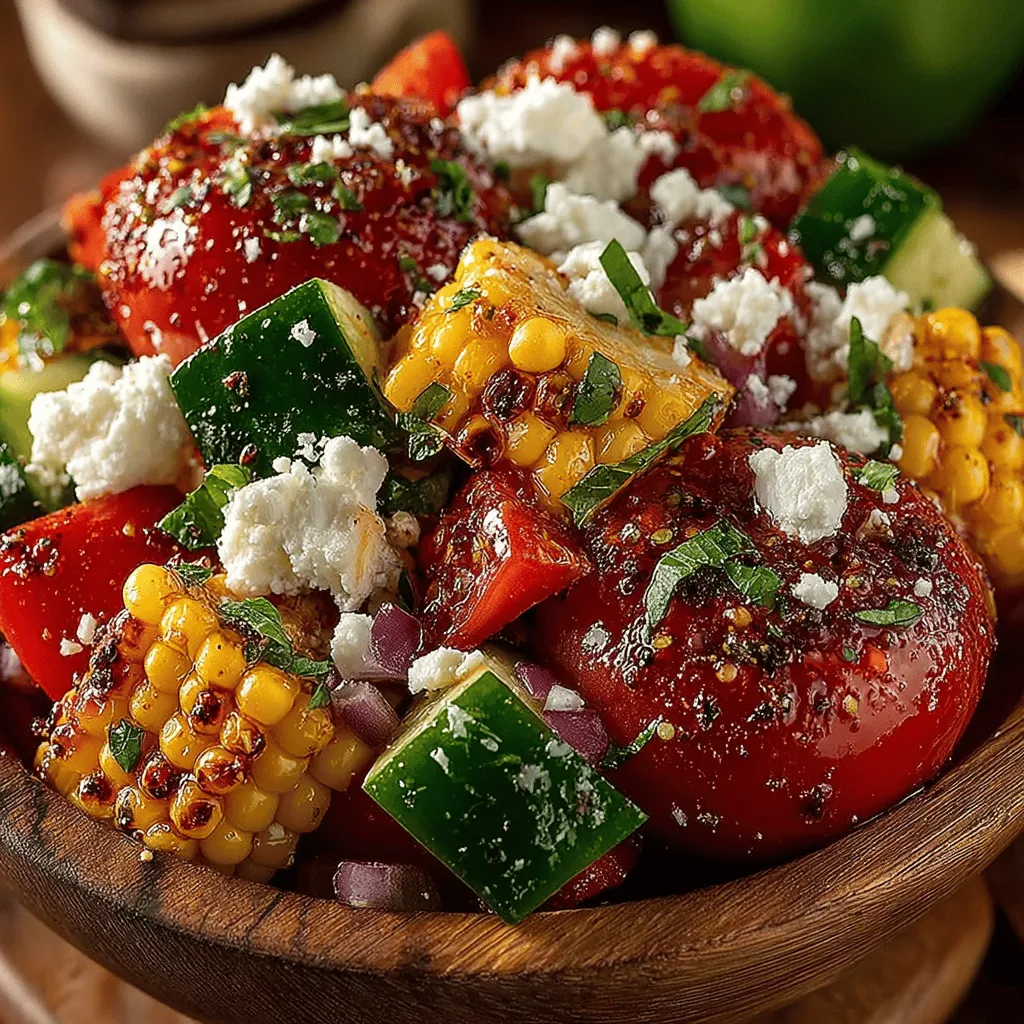 As summer unfolds, it brings with it a bounty of fresh produce that inspires home cooks to embrace the season's vibrant colors and flavors. The essence of summer cooking lies in the ability to create dishes that not only nourish the body but also delight the senses. One such dish that captures the spirit of summer is the Vibrant Summer Tomato and Corn Salad. This salad is a simple yet stunning celebration of some of the season's best ingredients, making it a perfect addition to barbecues, picnics, or light weekday dinners.