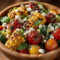 As the days grow longer and the sun shines brighter, there's nothing quite like a refreshing salad to celebrate the bounty of summer. The Summer Bliss Tomato & Corn Salad is a vibrant dish that embodies the essence of the season, combining fresh, colorful ingredients that not only tantalize your taste buds but also nourish your body. This salad is a fantastic way to showcase the best of summer produce, making it a perfect addition to any picnic, barbecue, or casual dinner party.