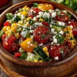 As the sun shines brighter and days grow longer, summer invites us to indulge in the vibrant flavors of seasonal produce. Among the many delightful dishes that celebrate this time of year, the Bright & Zesty Summer Tomato and Corn Salad stands out as a refreshing staple. This salad not only captures the essence of summer with its colorful ingredients but also offers a burst of flavor that makes it the perfect addition to any meal, whether you're enjoying a casual lunch on the patio or hosting a festive gathering.