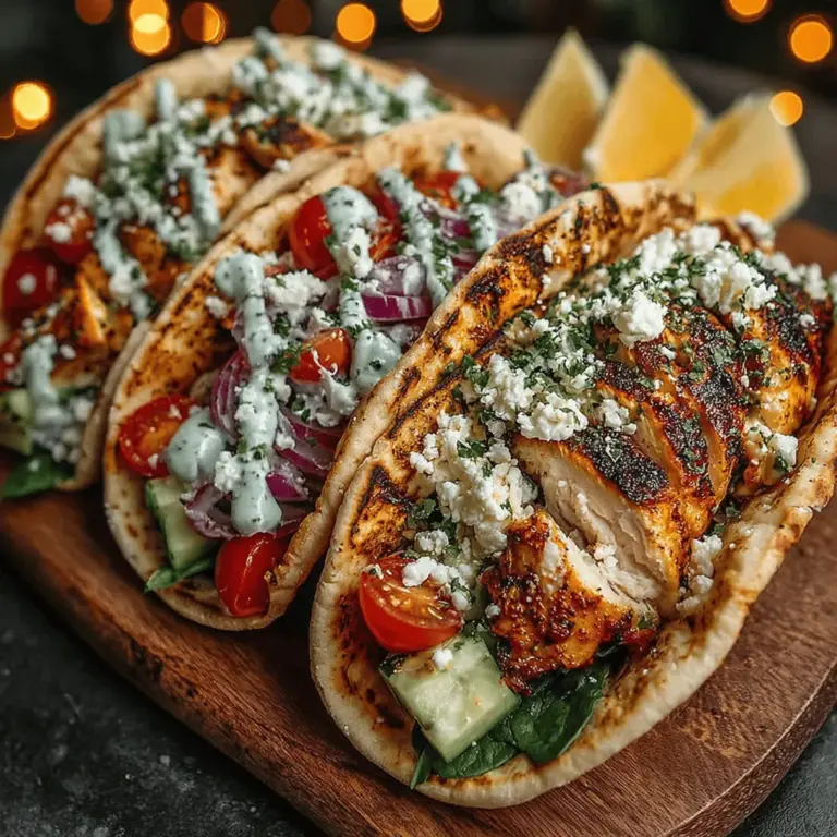 When it comes to creating the perfect Healthy Greek Chicken Pita Wraps, the quality of your ingredients is paramount. Fresh produce not only enhances the flavor of your dish but also adds vital nutrients. When selecting vegetables, aim for vibrant colors and firm textures. Here are some tips to ensure you choose the freshest ingredients: