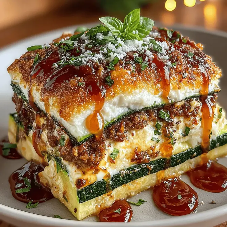 Delve into the world of healthy and satisfying meals with the Zucchini Nirvana Lasagna Bake, an innovative twist on the traditional lasagna. This dish not only caters to those looking to reduce their carbohydrate intake but also highlights the versatility of zucchini as a delicious and nutritious substitute for pasta. In this article, we will explore the ingredients, preparation steps, and the nutritional benefits of this delightful recipe.