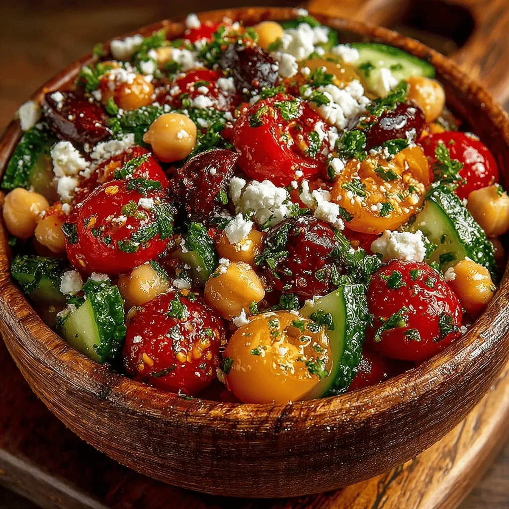 When preparing a Mediterranean Chickpea Salad, it's crucial to toss the ingredients properly to maintain their freshness and prevent bruising. Here are some best practices to ensure your salad remains vibrant and appealing: