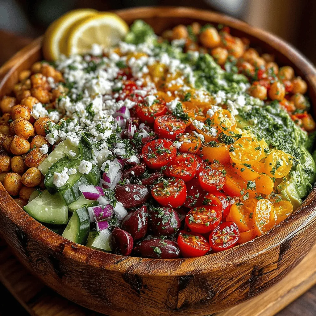 Mediterranean cuisine has gained immense popularity worldwide, celebrated not only for its robust flavors but also for its remarkable health benefits. This cuisine, rooted in regions bordering the Mediterranean Sea, emphasizes fresh ingredients, vibrant herbs, and wholesome cooking methods that contribute to a balanced lifestyle. Among the myriad of dishes that exemplify this culinary tradition, Mediterranean Chickpea Salad Bowls stand out as a delightful and nutritious option, perfect for anyone looking to enjoy a healthy meal without sacrificing taste.