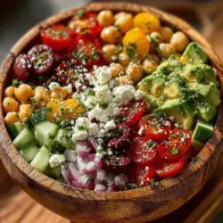 Mediterranean cuisine has gained immense popularity worldwide, celebrated not only for its robust flavors but also for its remarkable health benefits. This cuisine, rooted in regions bordering the Mediterranean Sea, emphasizes fresh ingredients, vibrant herbs, and wholesome cooking methods that contribute to a balanced lifestyle. Among the myriad of dishes that exemplify this culinary tradition, Mediterranean Chickpea Salad Bowls stand out as a delightful and nutritious option, perfect for anyone looking to enjoy a healthy meal without sacrificing taste.