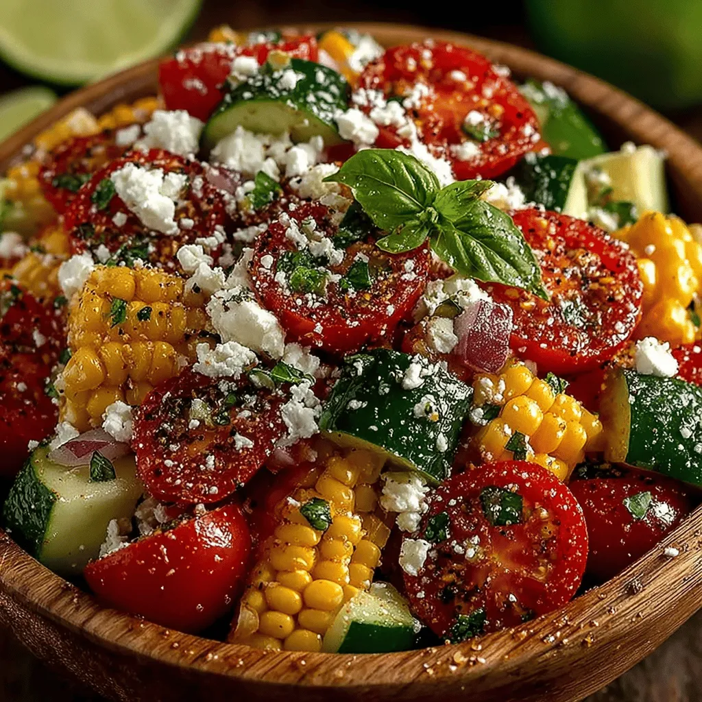 As the summer months roll in, the bounty of fresh produce becomes irresistible. One dish that showcases the season's flavors is the Fresh Summer Tomato and Corn Salad. This vibrant salad combines juicy tomatoes, sweet corn, and a medley of colorful vegetables, creating a refreshing dish that is perfect for barbecues, picnics, or simply enjoying at home. With its easy preparation and delightful flavor profile, this salad not only celebrates summer's harvest but also offers a healthy and satisfying option for any meal.