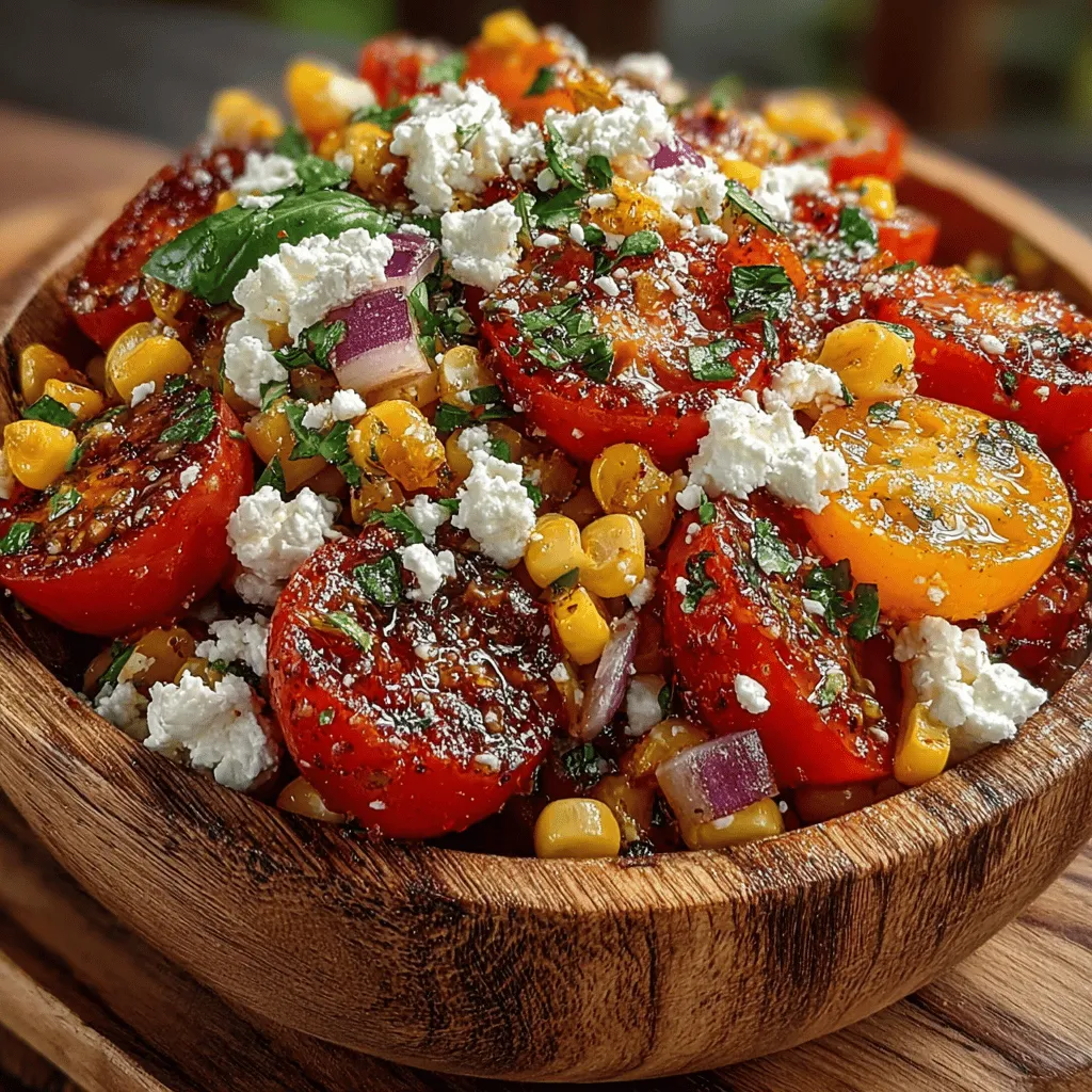 As the warmth of summer envelops us, there's nothing quite like a refreshing salad that captures the essence of the season. The Fresh Summer Tomato and Corn Salad is a vibrant dish that showcases the best of summer produce, making it a staple for picnics, barbecues, and casual family gatherings. This salad not only delights the senses with its burst of colors and flavors but also brings a healthy balance to your meals, making it an ideal choice for those seeking to eat lighter during the hot months.